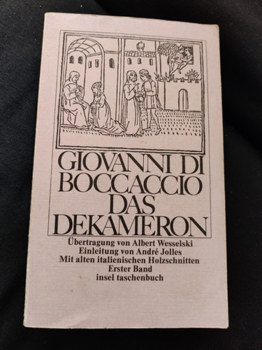 Boccaccio das dekameron - boccaccio,