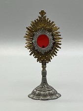 Kleine Schöne Monstranz Zinn