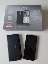PEAQ PSP 400 Smartphone Schwarz, Seniorenhandy, Guter Zustand