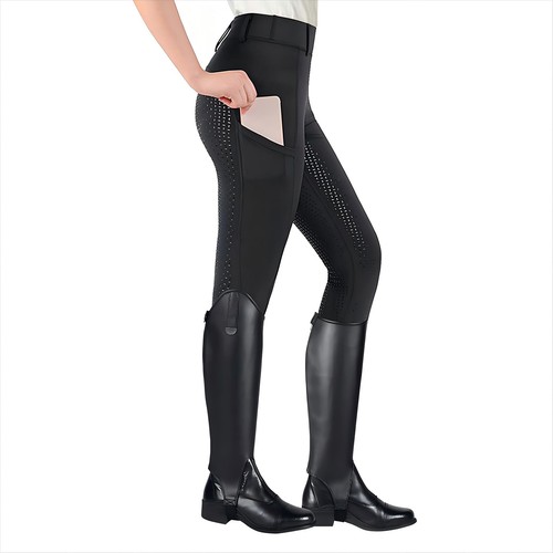 Damen reitleggings silikon - damen,