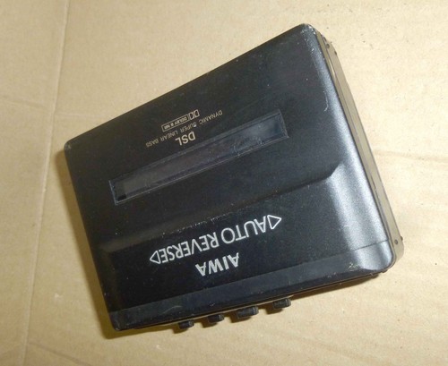 Aiwa portable cassette player - aiwa,