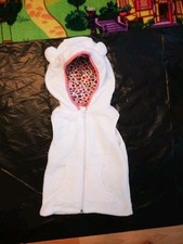 Kinder Weste weiß, mit