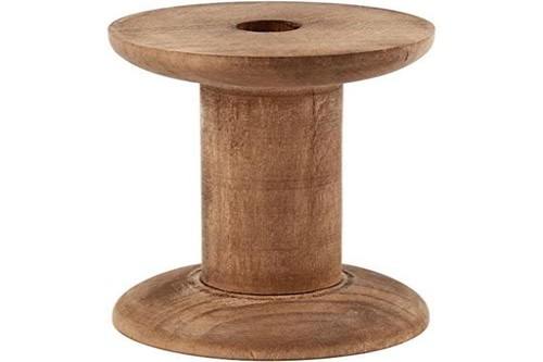 Holzspule 70mm braun tlg - 70mm,