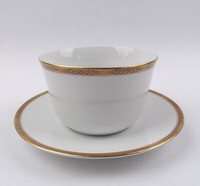 Hutschenreuther Arzberg Sauciere Modell 2939 Goldrand 60er Jahre Porzellan