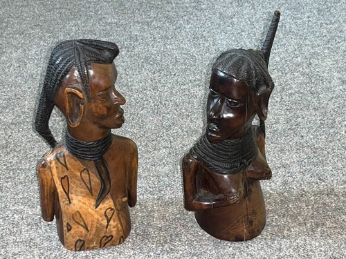 Massai figuren mann und frau - figuren,