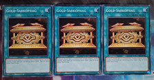 3x Gold Sarkophag LDK2-DEY22 COMMON DEUTSCH 2.Auflage PLAYSET Yu-Gi-Oh