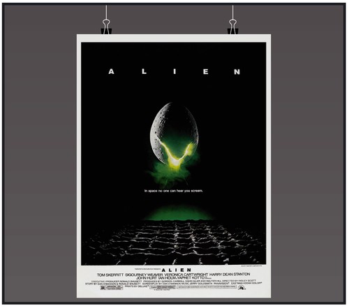 Alien vintage classic movie - vintage,