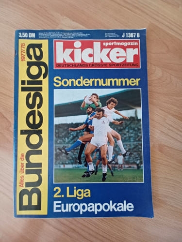 Kicker sonderheft 1977 - kicker, 1977/78