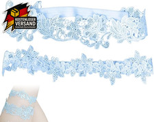 Blaues Strumpfband Hochzeit