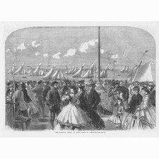 ISLE OF WIGHT Szene am Pier