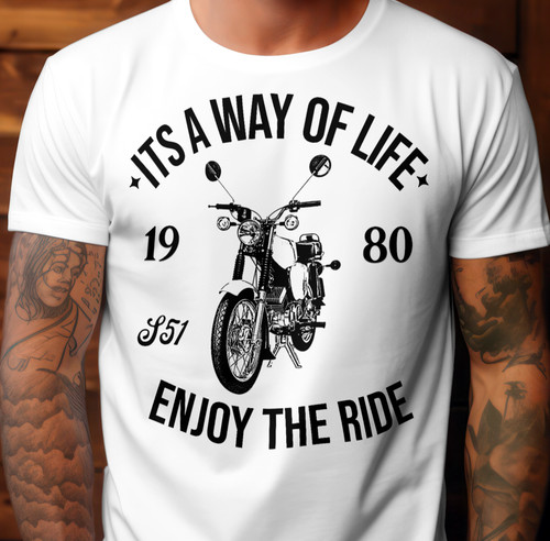 Ddr moped shirt legende suhl - t-shirt,