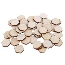 54 Stück 1,8x1,8 Cm Holz