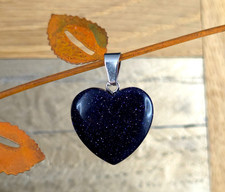 Anhänger Herz Blaufluss