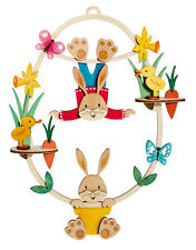 Kuhnert Hobaku Fensterbild Osterhase - Kreatives Bastelset für den Frühling