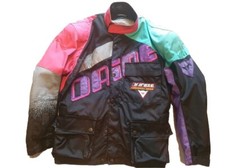 Motorrad Kombi Dainese Zweiteiler Top Textil Retro Vintage / Jacke 60 / Hose 56