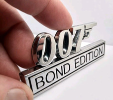 3D 007 Bond Edition KFZ Metall