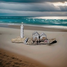 Küstenlandschaft Holz