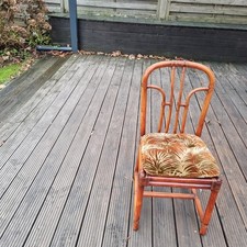 4 Mahagonistühle Stuhlkissen