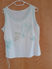 ⭐️TOLLES⭐️TOGETHER⭐️SHIRT⭐️TOP⭐️WEISS⭐️Gr 40 ⭐️PAILETTEN⭐️