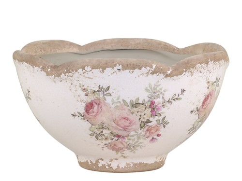 Chic antique blumentopf - &,