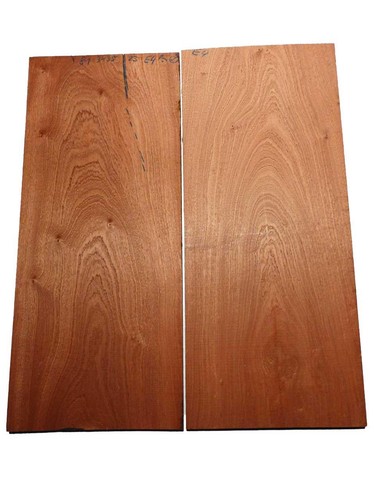 Mahagoni holz brett - 2x,