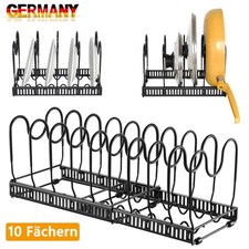 Topfdeckelhalter Brettchenständer Pfannen Halter Abtropfgestell Geschirrhalter