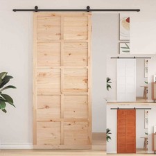 Scheunentür Schiebetür Holz Zimmertür Holzschiebetür Holztür Schiebetürsystem