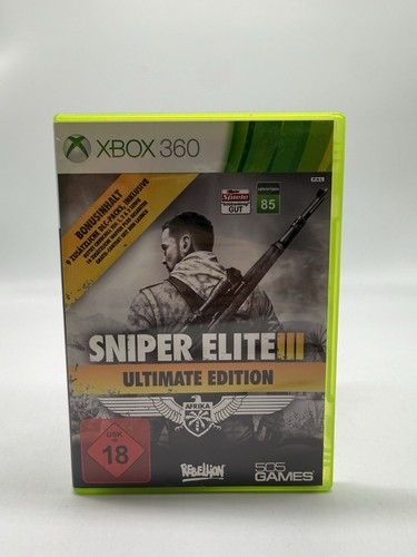 Sniper elite iii - elite, ultimate