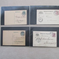 24 gelaufene Postkarten mit