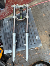 Yamaha XV 535 Virago 2YL Bj:96 Gabelbeine Gabelrohre Gabel Gabelbrücke komplett