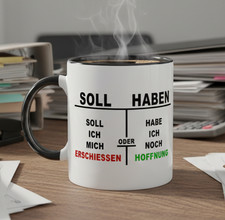 Buchhalter tasse soll - buchhalter, „soll