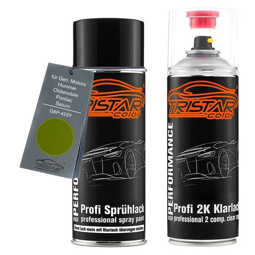 Autolack spraydosen set - 2k,