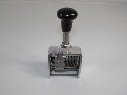 Alter stempel zahlenstempel - alter,