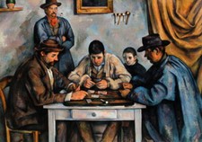 Kunstkarte paul cézanne die - kunstkarte, "die