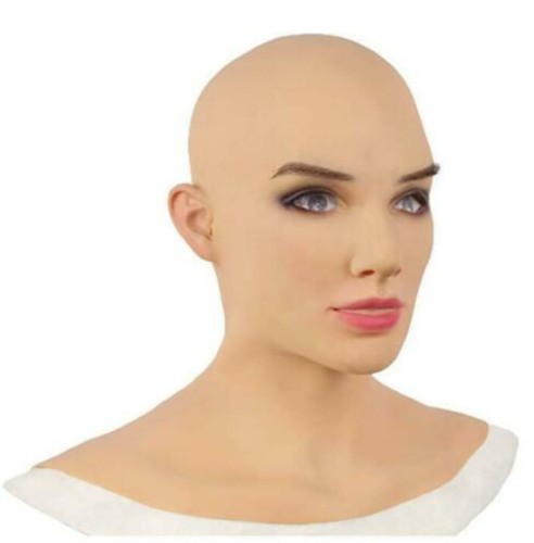 Halloween latex maske - latex,