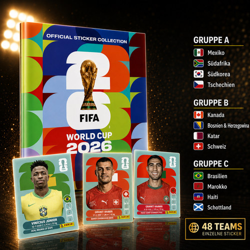 2026 panini sticker gruppe - panini,