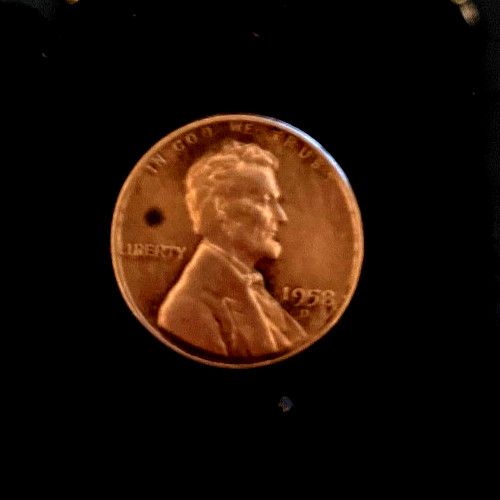 One cent 1958 d - 1958,