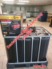 600er Ibc Container Schwarz Mit Stromaggregat  Orginal Verpackt Wasserpumpe