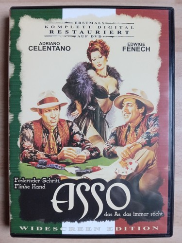 Dvd asso adriano celentano - asso,