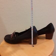  Leder ABSATZSCHUHE PUMPS Schuhe College Look 37 