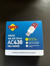 AVM FRITZ!WLAN USB STICK AC430 MU-MIMO DUALBAND WPA2 in OVP