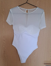 NEU: Designer Body+public desire+mit Bügel-Gr. 40 Cup 80B+Schlankmacher+offwhite