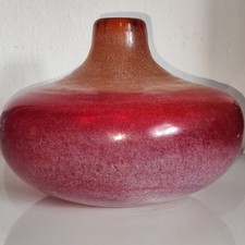 Schwere Muranoglas Vase SEGUSO