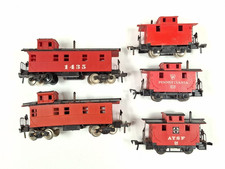 FLEISCHMANN H0 US Waggons BASTLER Konvolut Caboose  Güterzugbegleitwagen 