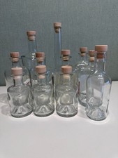 glasflaschen likörflaschen mit korken keine echte