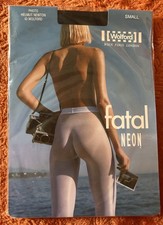 Wolford NEON FATAL schwarz Damenstrumpfhose Größe S schmall 38 40 rar OVP!