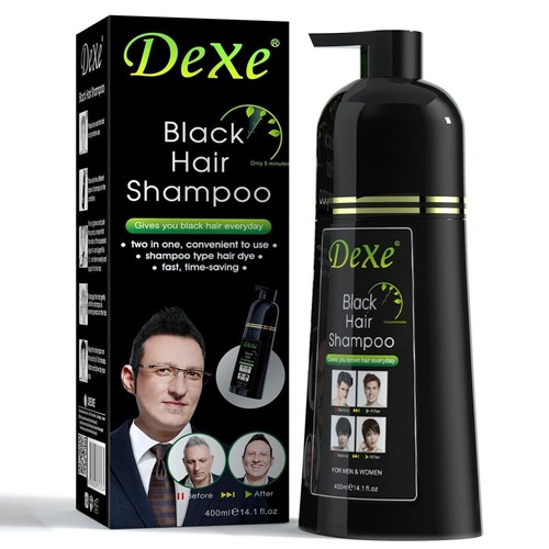 Dexe black brown hair - black/brown, shampoo