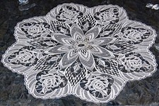 Tischdecke Weiß Rund Plauener