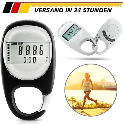 Schrittzähler mit clip - 3d,
