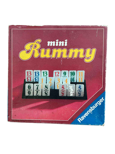 Mini rummy ravensburger 1981 - ravensburger,